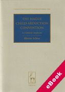 Cover of The Hague Child Abduction Convention: A Critical Analysis (eBook)