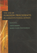 Cover of The Use of Foreign Precedents by Constitutional Judges