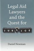 Cover of Legal Aid Lawyers and the Quest for Justice