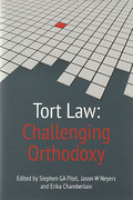Cover of Tort Law: Challenging Orthodoxy