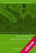 Cover of EU Security and Justice Law: After Lisbon and Stockholm (eBook)