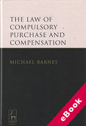 Cover of The Law of Compulsory Purchase and Compensation (eBook)