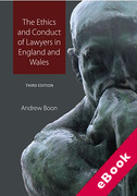 Cover of The Ethics and Conduct of Lawyers in the United Kingdom (eBook)