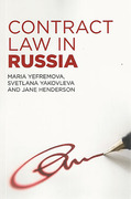 Cover of Contract Law in Russia