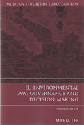 Cover of EU Environmental Law, Governance and Decision-making
