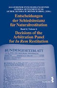 Cover of Decisions of the Arbitration Panel for In Rem Restitution: Volume 6