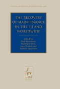 Cover of Recovery of Maintenance in the EU and Worldwide