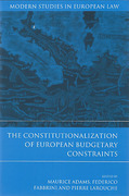 Cover of The Constitutionalization of European Budgetary Constraints