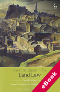 Cover of An Introduction to Land Law (eBook)