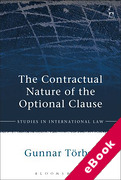 Cover of The Contractual Nature of the Optional Clause (eBook)