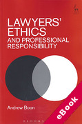 Cover of Lawyers' Ethics and Professional Responsibility (eBook)