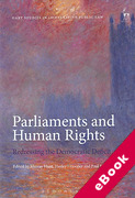Cover of Parliaments and Human Rights: Redressing the Democratic Deficit (eBook)