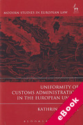 Cover of Uniformity of Customs Administration in the European Union (eBook)