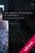 Cover of The Right to Freedom of Assembly: A Comparative Study (eBook)