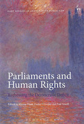 Cover of Parliaments and Human Rights: Redressing the Democratic Deficit