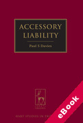 Cover of Accessory Liability (eBook)