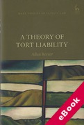 Cover of A Theory of Tort Liability (eBook)