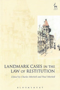 Cover of Landmark Cases in the Law of Restitution