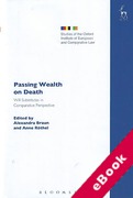 Cover of Passing Wealth on Death: Will-Substitutes in Comparative Perspective (eBook)