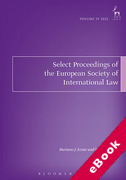 Cover of Select Proceedings of the European Society of International Law (eBook)