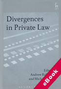 Cover of Divergences in Private Law (eBook)