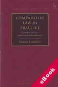 Cover of Comparative Law in Practice: Contract Law in a Mid-Channel Jurisdiction (eBook)