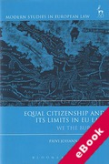 Cover of Equal Citizenship and its Limits in EU Law: We the Burden? (eBook)