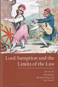 Cover of Lord Sumption and the Limits of the Law