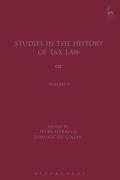Cover of Studies in the History of Tax Law: Volume 8