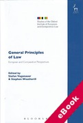 Cover of General Principles of Law: European and Comparative Perspectives (eBook)