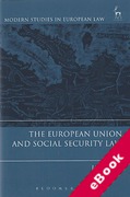 Cover of The European Union and Social Security Law (eBook)