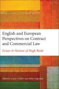 Cover of English and European Perspectives on Contract and Commercial Law: Essays in Honour of Hugh Beale