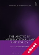Cover of The Arctic in International Law and Policy (eBook)
