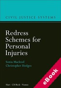Cover of Redress Schemes for Personal Injuries (eBook)