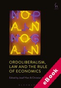 Cover of Ordoliberalism, Law and the Rule of Economics (eBook)