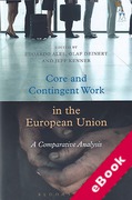 Cover of Core and Contingent Work in the European Union: A Comparative Analysis (eBook)