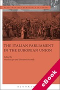 Cover of The Italian Parliament in the European Union (eBook)