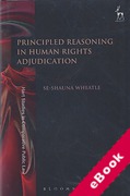Cover of Principled Reasoning in Human Rights Adjudication (eBook)