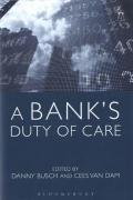 Cover of A Bank's Duty of Care