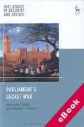 Cover of Parliament's Secret War (eBook)