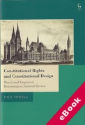 Cover of Constitutional Rights and Constitutional Design: Moral and Empirical Reasoning in Judicial Review (eBook)