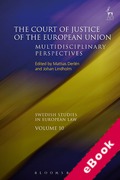 Cover of The Court of Justice of the European Union: Multidisciplinary Perspectives (eBook)