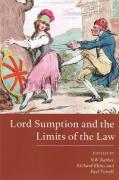Cover of Lord Sumption and the Limits of the Law