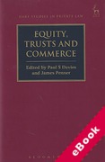 Cover of Equity, Trusts and Commerce (eBook)