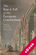 Cover of The Rise and Fall of the European Constitution (eBook)