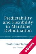 Cover of Predictability and Flexibility in the Law of Maritime Delimitation (eBook)