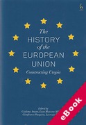 Cover of The History of the European Union: Constructing Utopia (eBook)