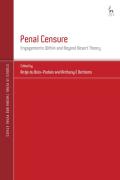 Cover of Penal Censure: Engagements Within and Beyond Desert Theory
