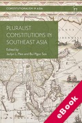 Cover of Pluralist Constitutions in Southeast Asia (eBook)