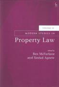 Cover of Modern Studies in Property Law: Volume 10
